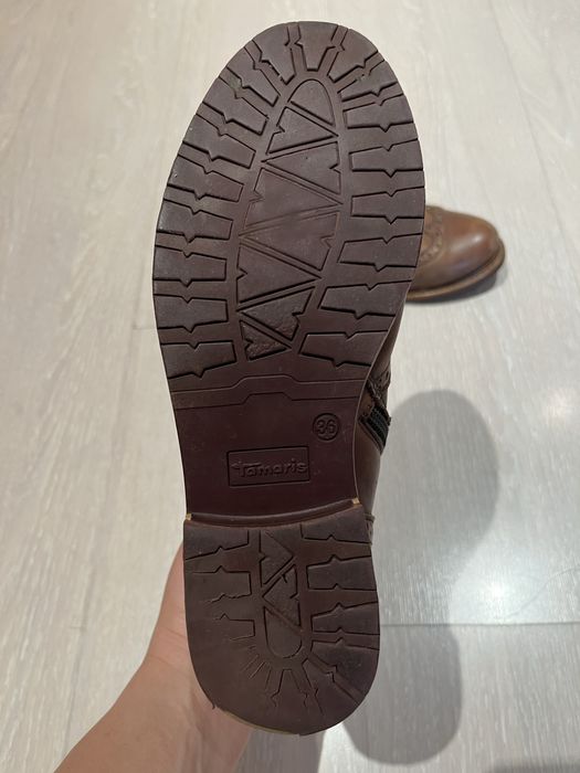 Боти Tamaris естествена кожа