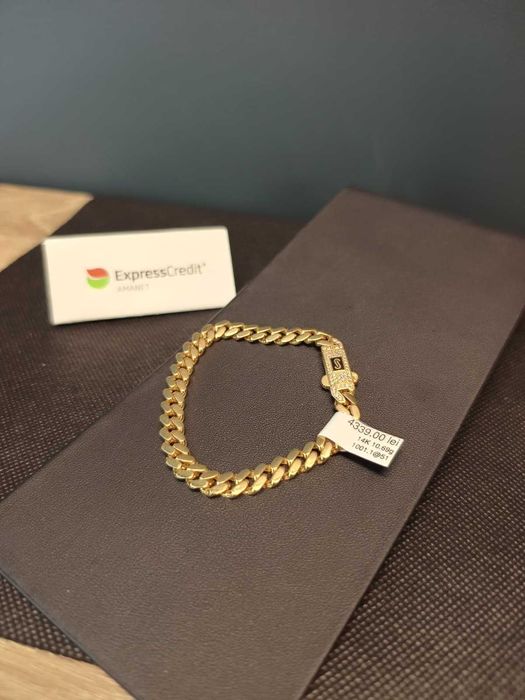 (AG51) Bratara aur 14K 10.69g b1001 - Garantie 2 ani!