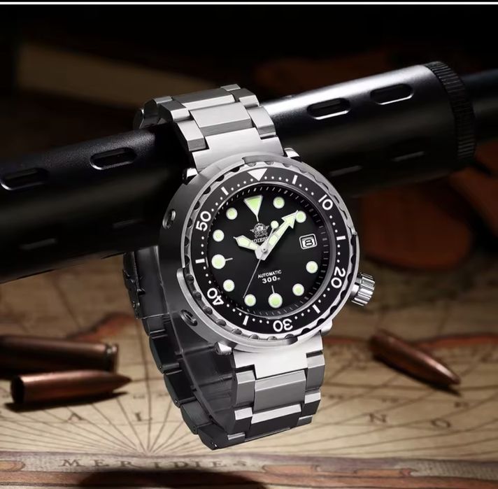 Чисто нов diver механичен часовник Addiesdive