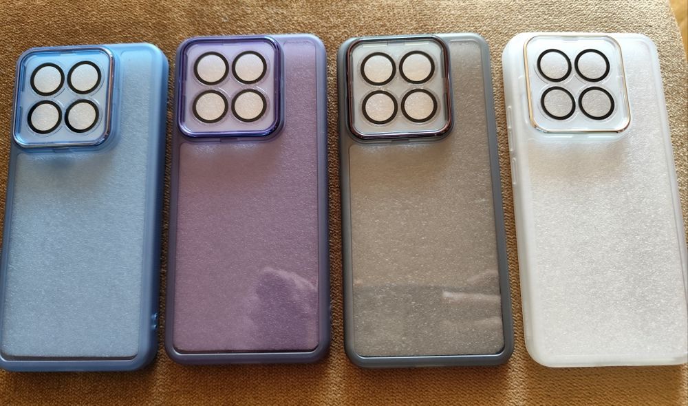 Xiaomi 14,14pro силиконов кейс ,калъф  с протектор за камерите 0,3мм