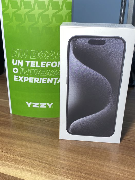 iPhone 15 Pro • 128 GB • Black Titanium