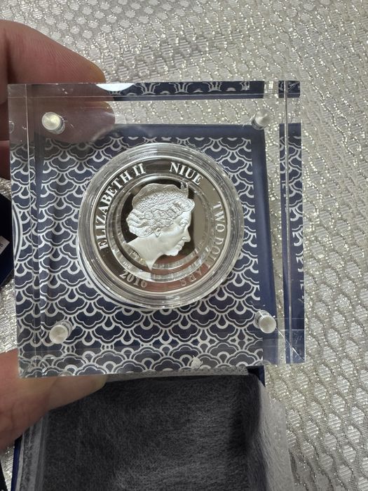 Сребърна монета 1 унция Година на маймуната" 2016 г