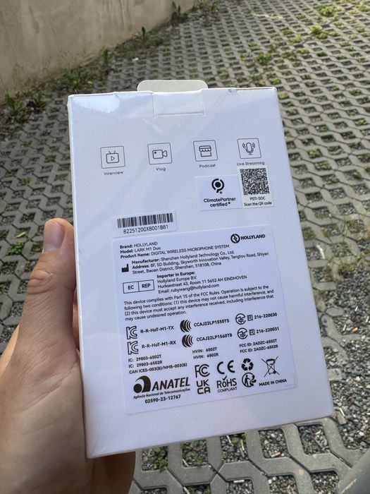 Sistem lavaliere wireless Hollyland Lark M1 Duo