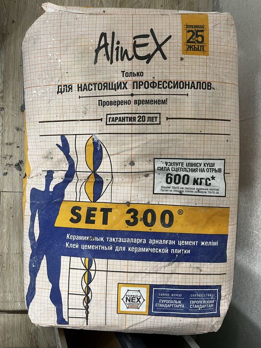 Плиточный клей Alinex Set300