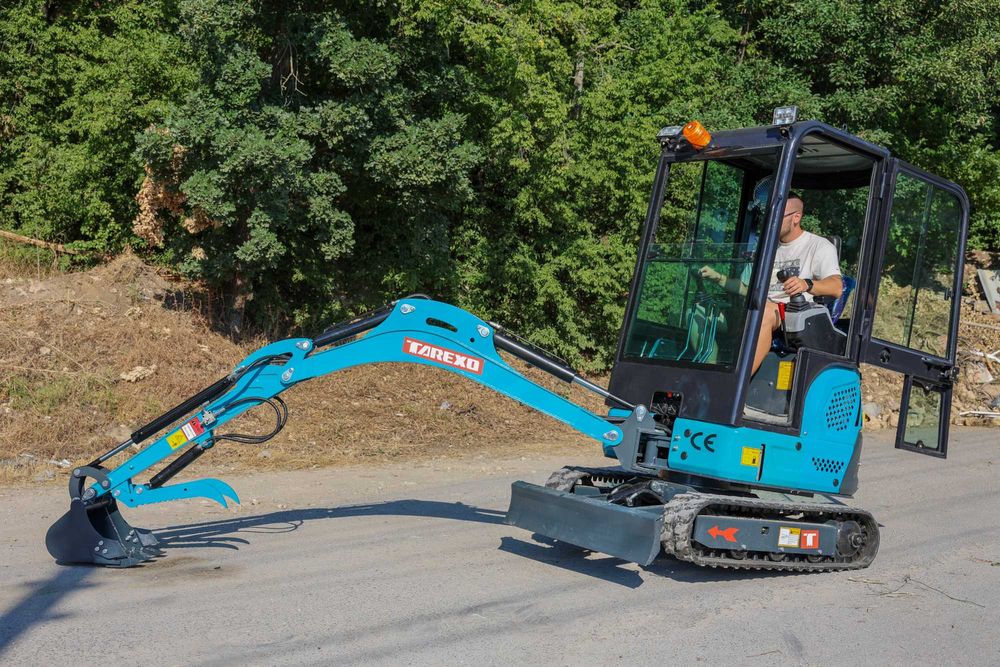 Мини багер TAREXO MS-18 PLUS Гаранция