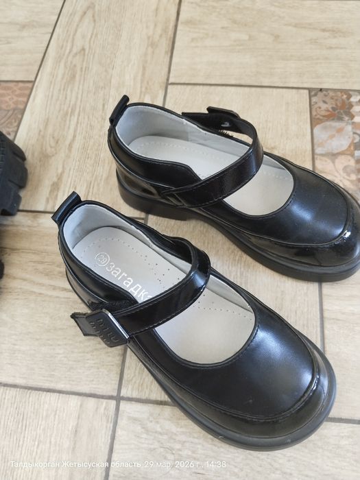 2 пары туфли девочковые
