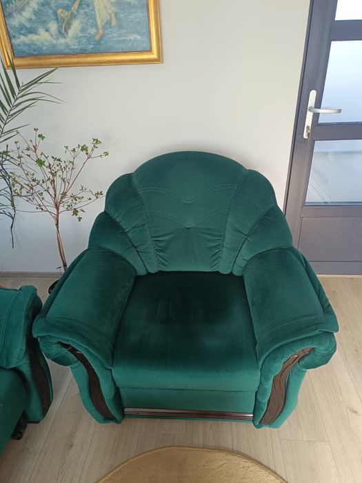 Canapea extensibila si fotolii