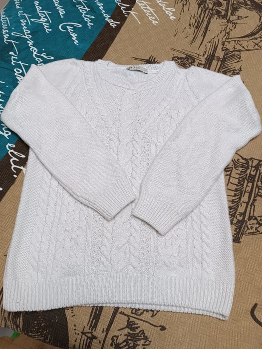 Дамски дебел пуловер