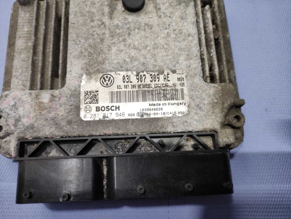 Ecu calculator motor volkswagen vw passat b7 CFFB cod 03l907309ae