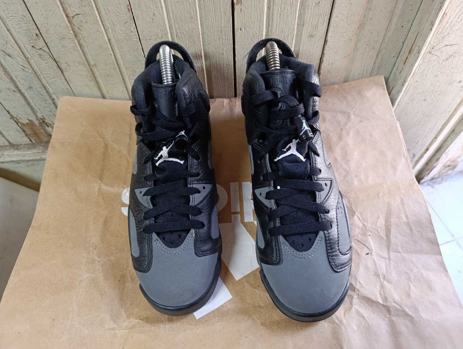 Air Jordan 6 Retro GS 'Black Cool Grey'оригинални маратонки 36.5 номер