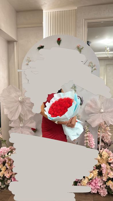 Букет цветов момоко