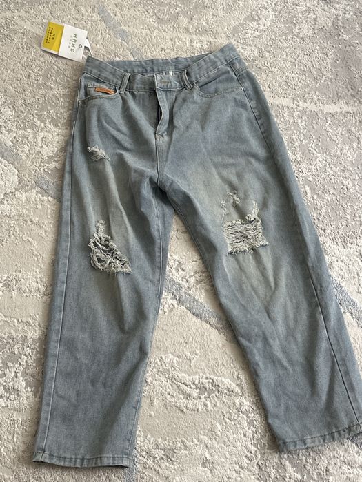 Джинсы новые летние XL