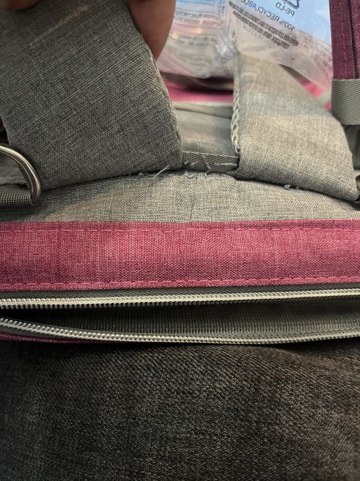 Раница за бебешки принадлежности за количка Lorelli Tina, Pink Grey