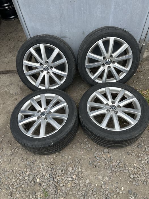 Jante  originale 17 5 112 Wv Passat Touran Saran Tiguan T ROC Jetta Golf 5 6 7 Audi Skoda Seat
