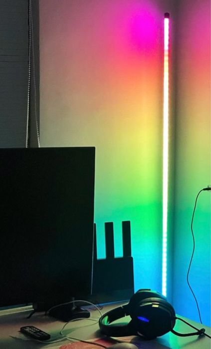 Lampadar RGB Smart RGBICW LED, set 2 buc