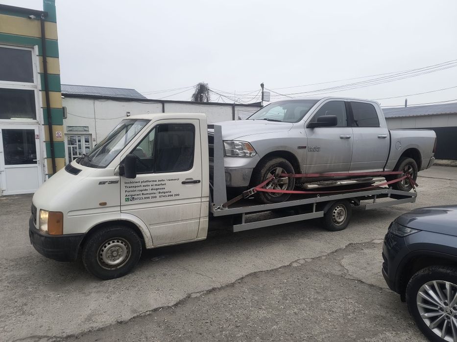 Transport marfa 3.5 platforma și cu auto platforma