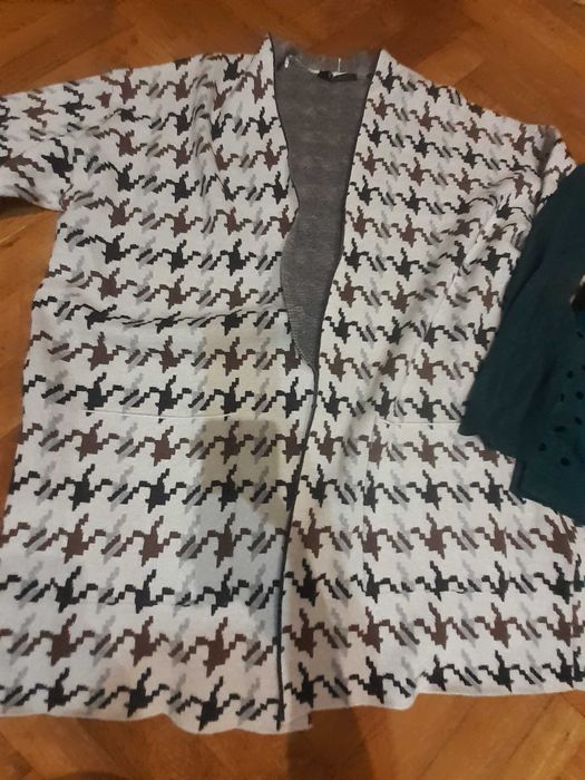 Cardigan damă si bluza mărime XL