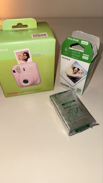 Instax 12 MINI розовый