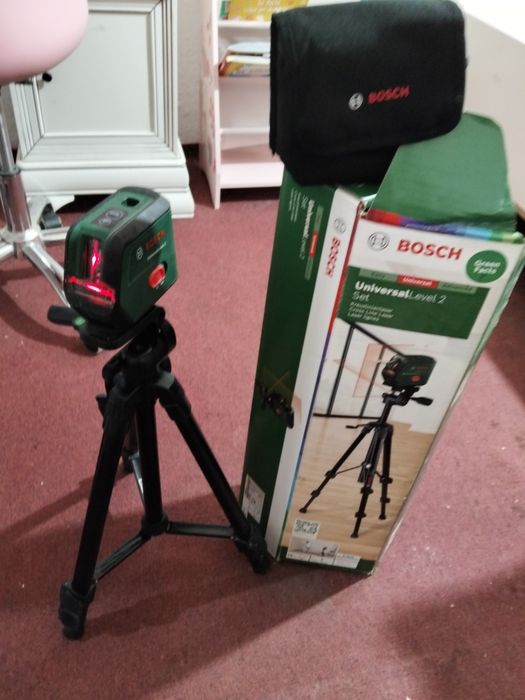 Laser Bosch folosit o singura data
