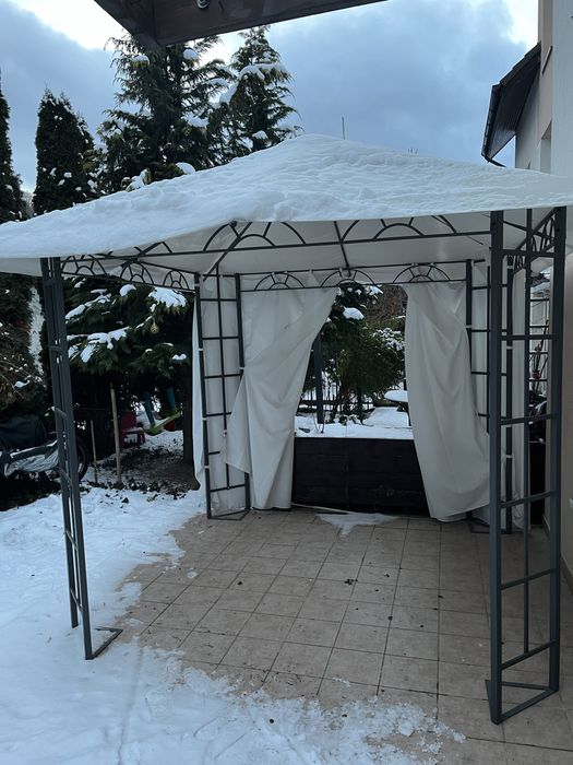 Pavilion cort exterior gradina 3*3