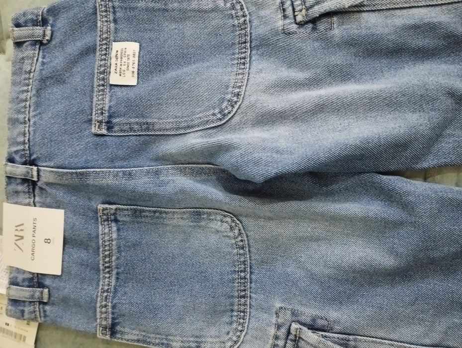 Джинсовые брючки от ZARA оригинал