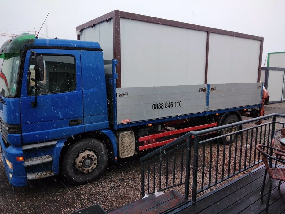 Камион с кран/ Транспортни услуги