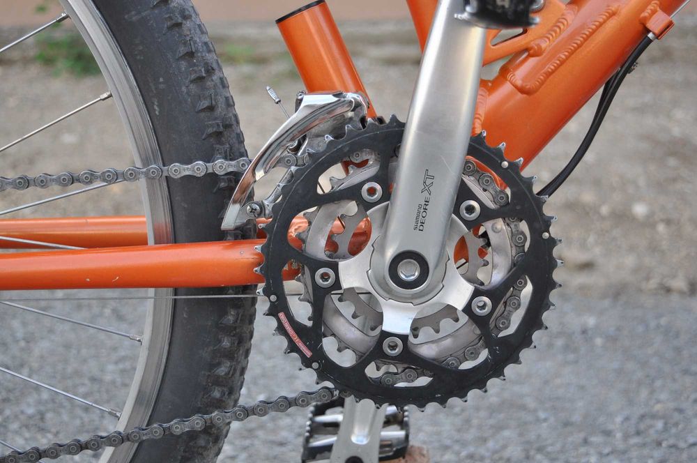 Kona King Kikapu-Deore XT-мекица 26- алуминиев велосипед