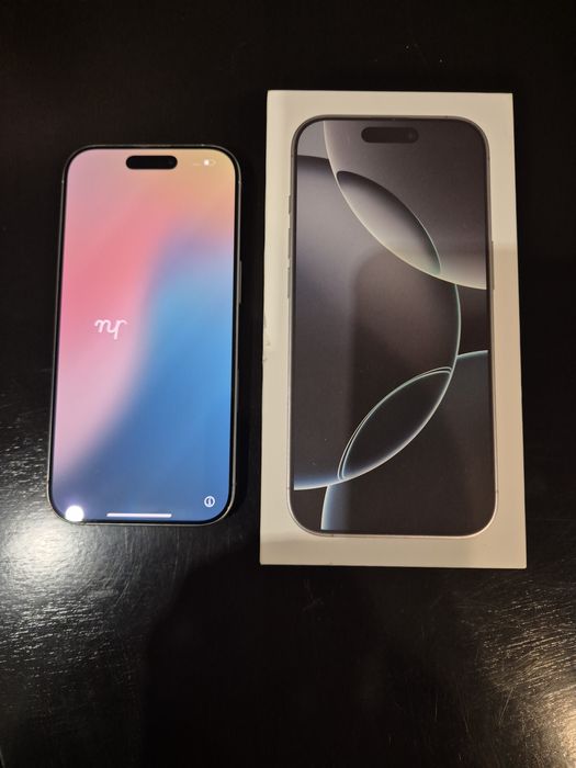 iPfhone 16 Pro 128GB,  цвят:   white titanium