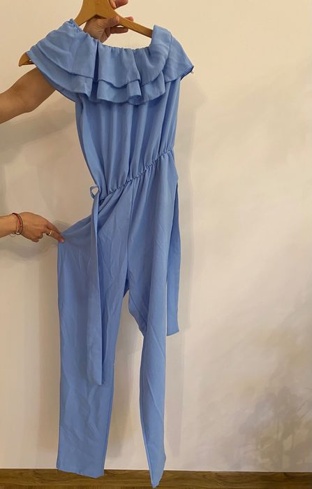 Син летен гащеризон