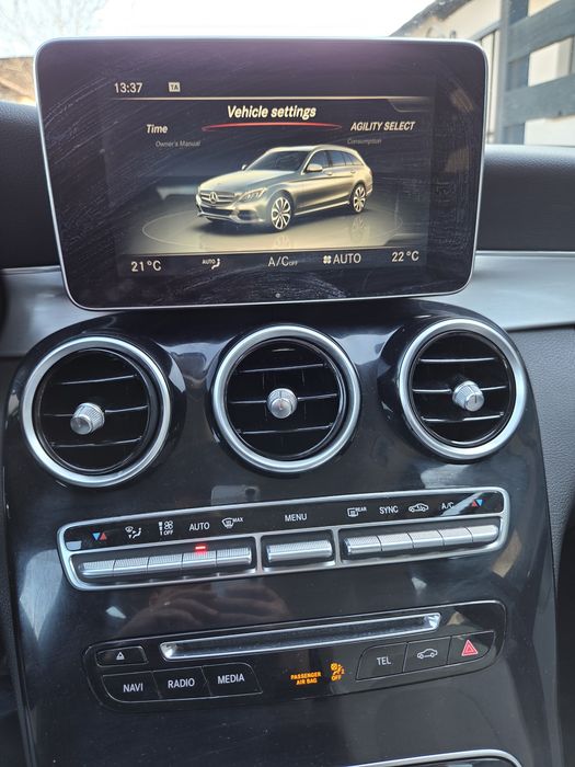 Mercedes C Class,3 butoane, 2015, airmatic, 360,7G,euro 6