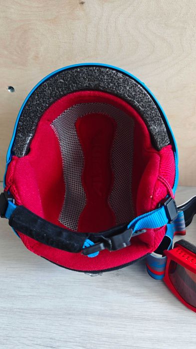 Детска каска с маска Alpina