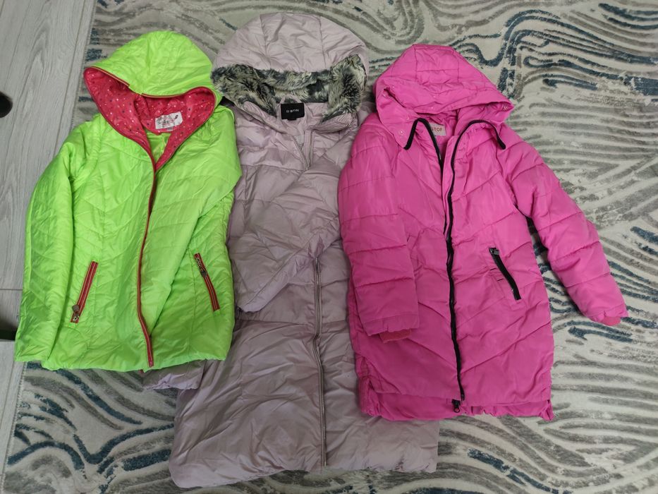 Куртки на девочку