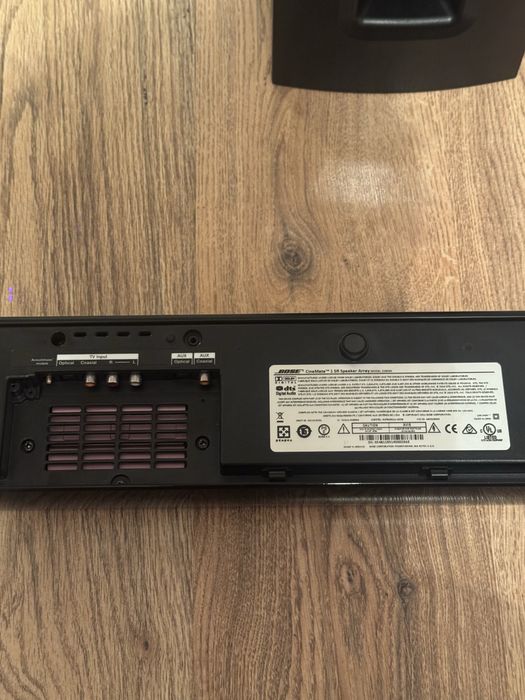 Bose Cinemate Sr1 - soundbar, subwoofer, telecomanda