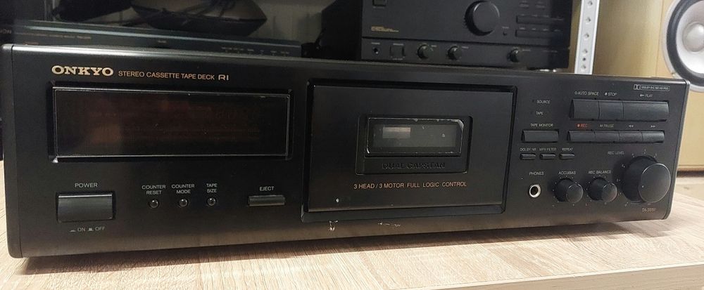 ONKYO TA-2051 3 HEAD – Класически Hi-Fi касетен дек с топ звук!