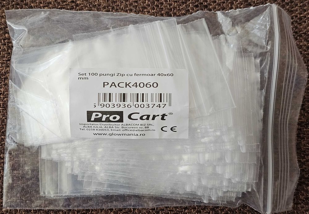 Pungi cu fermoar tip Zip, seturi de 100 bucăți (2)