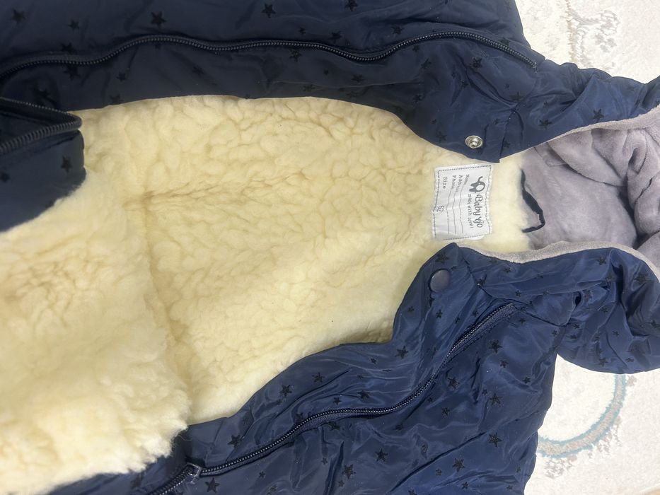 Комбенизон зимний для мальчика размер 62