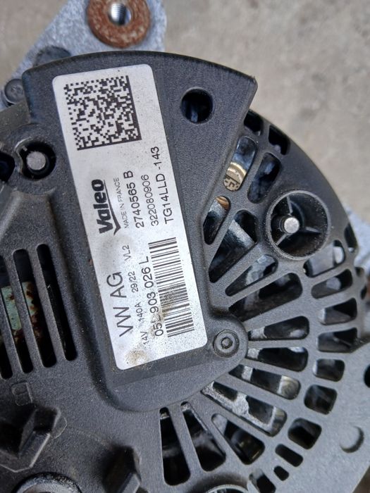 Alternator Skoda Octavia 4 an 2023 2.0 diesel 140 de amperi