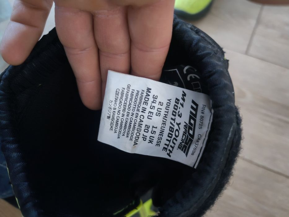 Echipament motocros pentru copii
