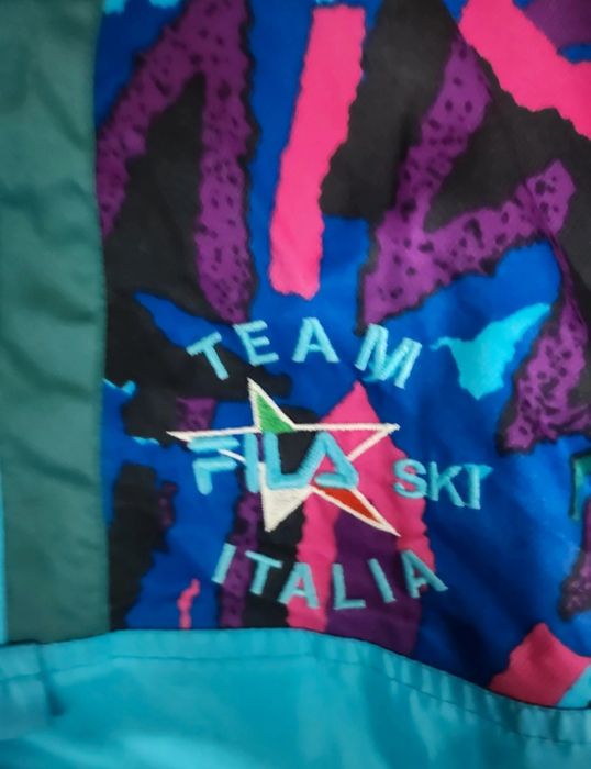 Geaca Ski Vintage FILA ITALY TEAM