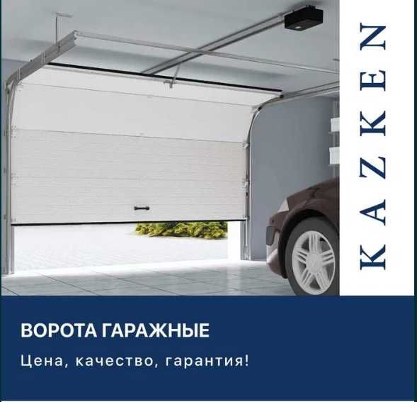 Гаражные ворота (3000мм на 2500мм), Секционные ворота DoorHan