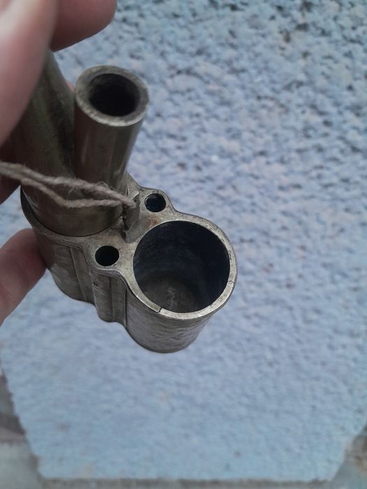 100+ годишна Сребърна ниска проба  Сачан Китайска лула за опиум