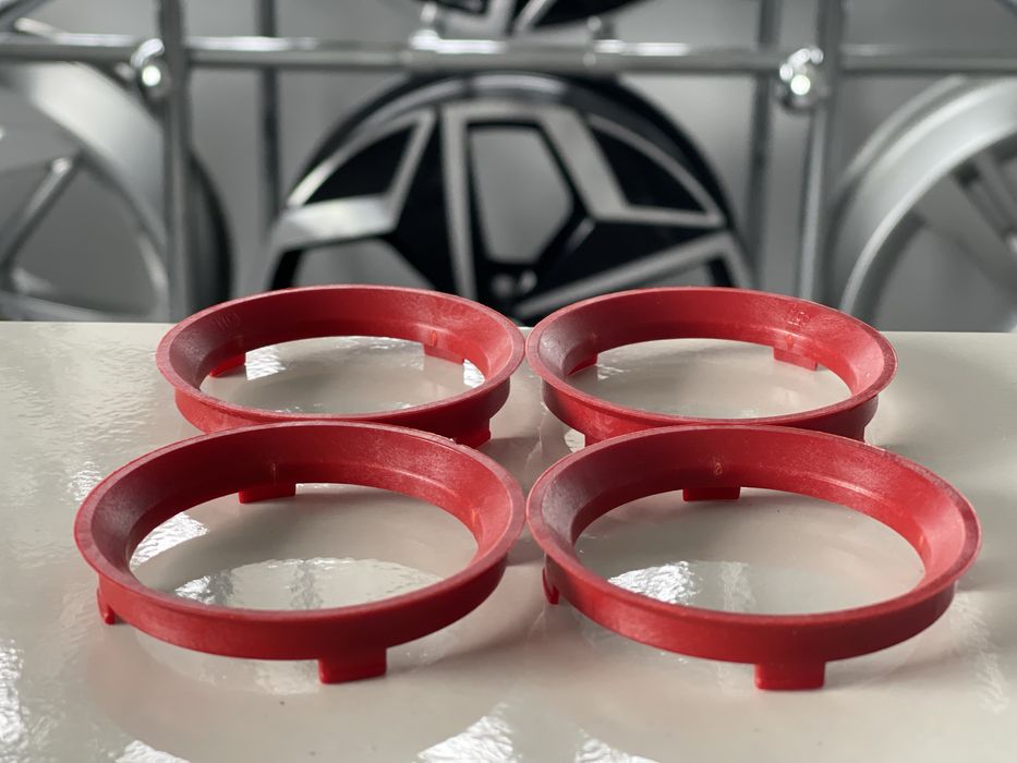 Set 4 Bucăți Inele Ghidaj Centrare Jante Roti Roata