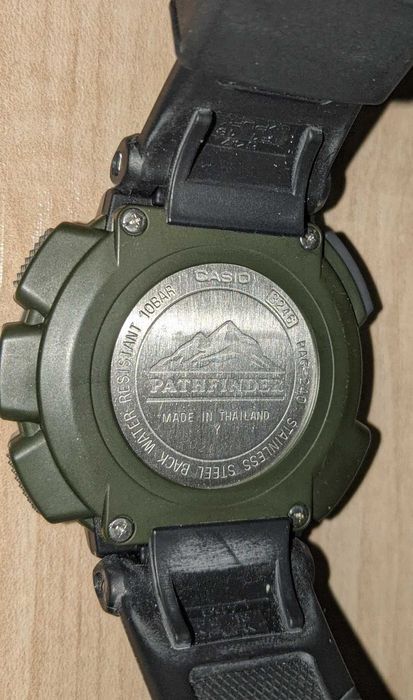 Casio Pro Trek шагомер блютус PRT-B50-1ER и.