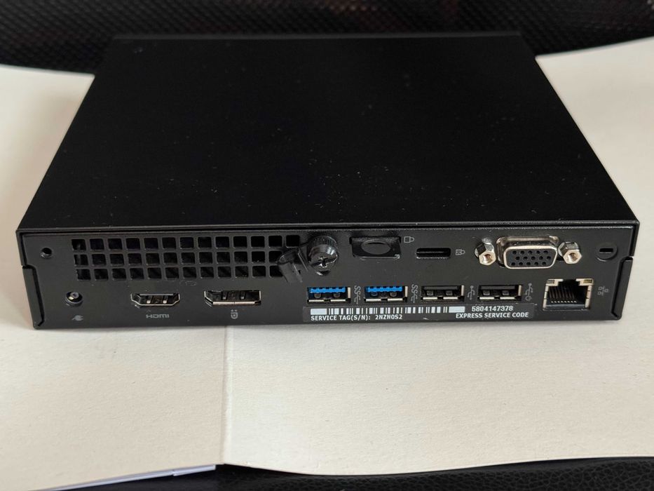 Мини компютър Dell OptiPlex 3050 Micro i3-6100T 8 GB RAM 240 GB SSD