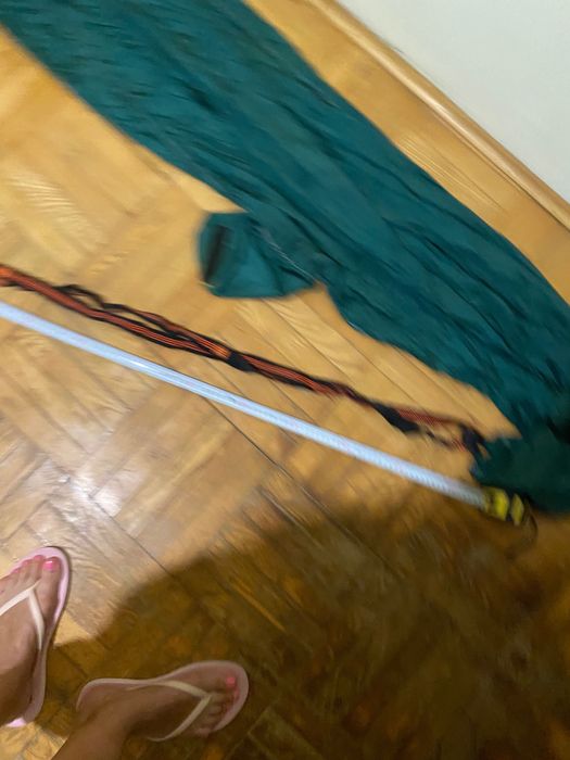 Здрав хамак в маслено зелен цвят