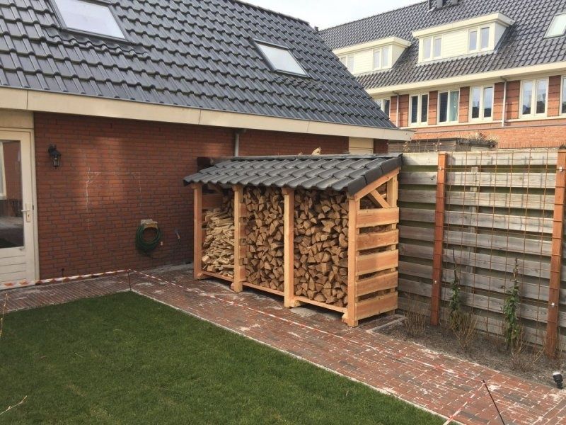 Дровники для дома и дачи