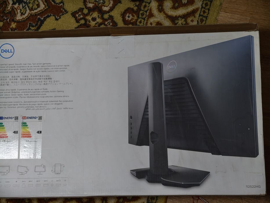 Монитор DELL, 240 Гц, IPS, 1 мс