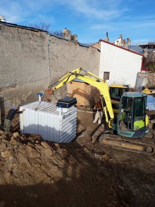 Închiriez miniexcavator bobcat excavator sapatura șanțuri fundatie