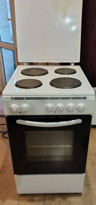 Готварска печка (ток) Crown 54AM A CLASS MULTIFUNCTIONAL , 4 ток , Бял