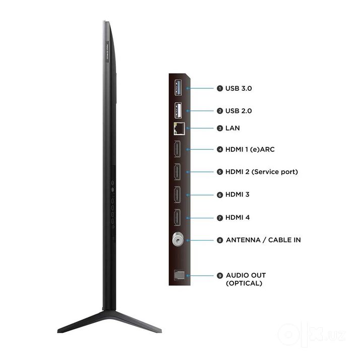 Телевизор TCL 55C6K QD-Mini LED 4K 144Hz
